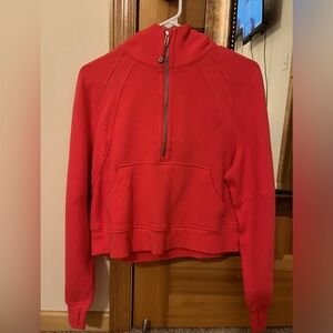 Lululemon scuba oversized half/zip hoodie